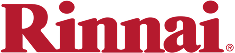 Rinnai brand logo in red text.